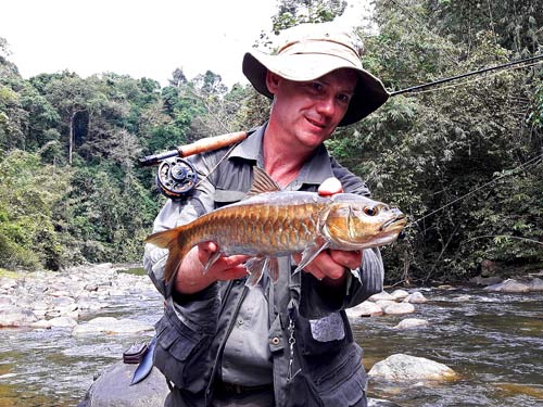 Jungle fishing Thailand