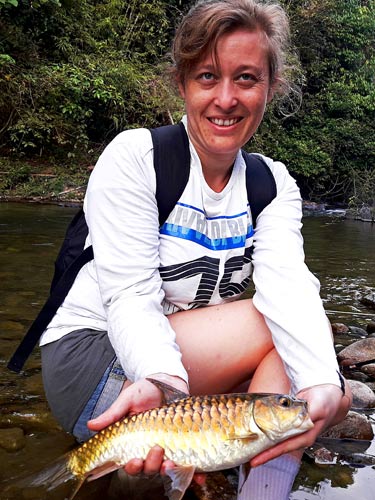Thailand fly fishing.